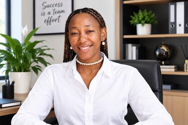 Ntokozo Matjena, estate agent